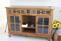 Oak TV stand