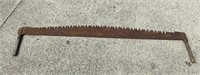 Two man cross cut saw