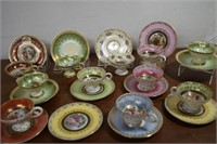 Assorted Set Of Vintage Cups & Saucers