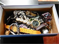 Jumbo lot of costume jewelry and more