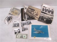 Lot of Vintage Pilot/Military Photos - As Shown