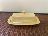 Vintage Fiesta Ware Covered Butter Dish