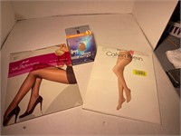 lot of 3 new pairs of stocking pantyhose tights