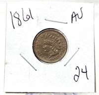 1861 Cent AU