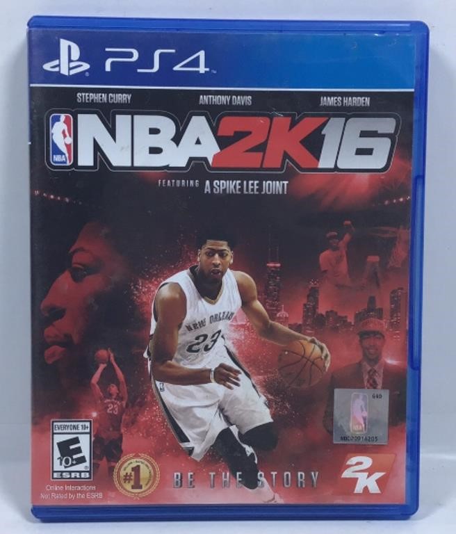 New Open Box NBA 2K16 PS4 Game