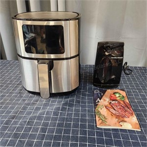 L3 2pc Air Fryer, electric can opener, Working & t