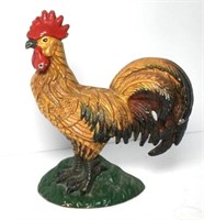 Cast Iron Rooster Doorstop