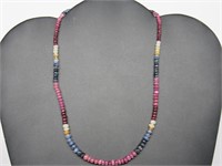 90 ct MultiSapphire Necklace