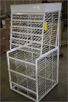 Wire Display Rack, Approx 29"x26"x64"