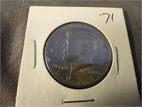 1971 John F. Kennedy half dollar