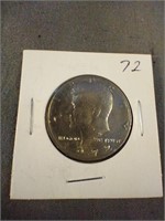 1972 John F. Kennedy half dollar