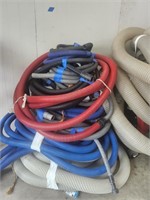 Hoses of varies sizes