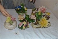 Capodimonte damaged lot