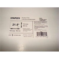 Staples Privacy Filter for Monitor  21 5