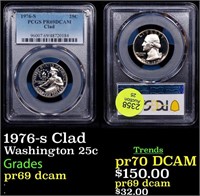 Proof PCGS 1976-s Clad Washington Quarter 25c Grad