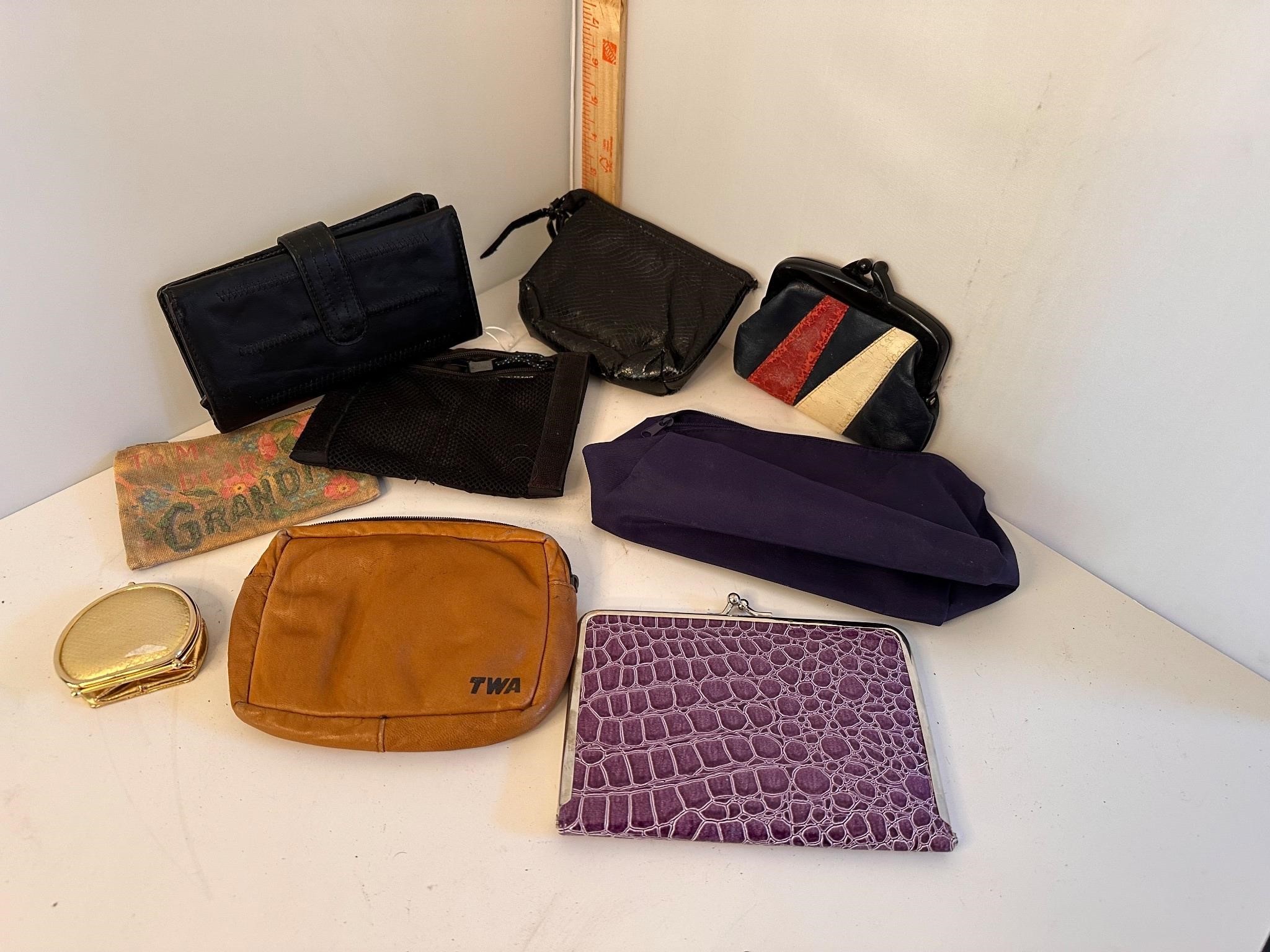 Wallets and coin purses