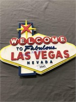 WELCOME TO LAS VEGAS FOAM SIGN, 13X18