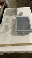 Bread  pans, cake pan with lid, Pryex
