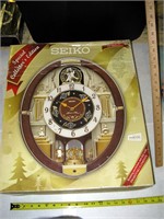 Seiko Melodies in Motion Clock 15 x 18