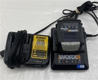 DeWalt charger DCB112/ Battery charger Worx