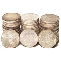 (60) XF-AU Grade Morgan Silver Dollars- Random