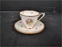 Royal Stafford Bone China Rebekah Teacup & Saucer