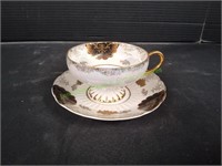 Royal Halsey Very Fine China Teacup & Saucer