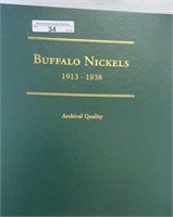 Album Buffalo Nickels NO COINS
