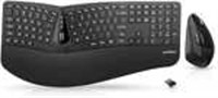 Ergonomic Split Keyboard Mouse Combo