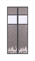 VELCROW SEAL EXTERNALLY VISIBLE INSULATED DOOR