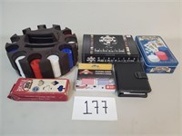 Poker Chips, Cards, Accessories & TV Game (No Ship