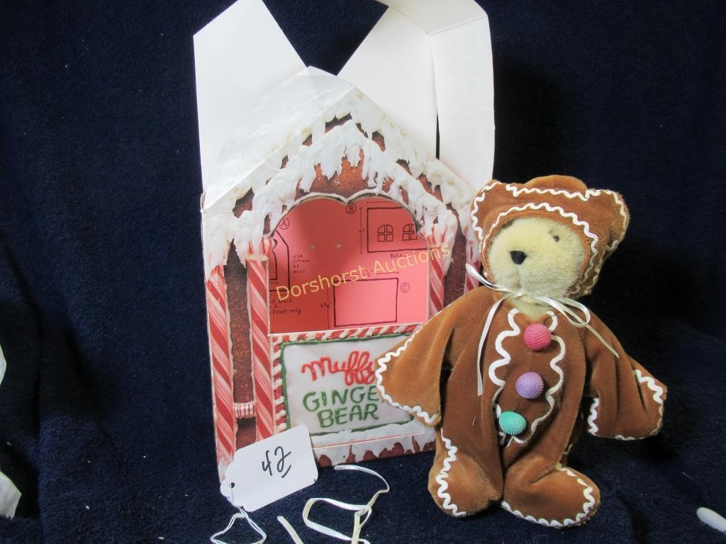 1992 MUFFY GINGER BEAR - NORTH AMERICAN BEAR W/