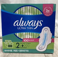 Always Ultra Thin Size 2 Pads