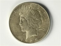 1925 Peace Dollar  XF