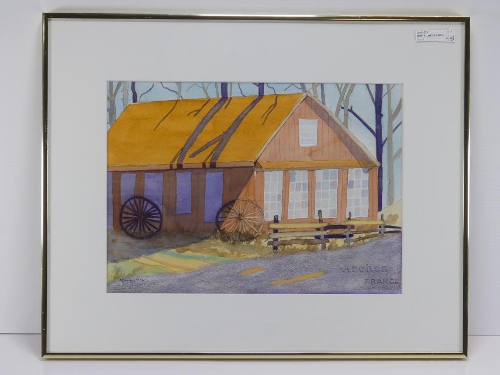 MARY FRANCES CABIN PAINTING