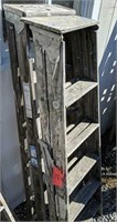 Pair Of 6-ft Wood Ladders