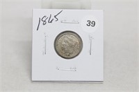 1865P 3 Cents