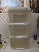 3 Stackable Storage Drawers 25" x 13" x 15"