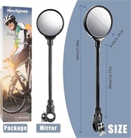 Bike Mirror, Adjustable Handlebar Rear View