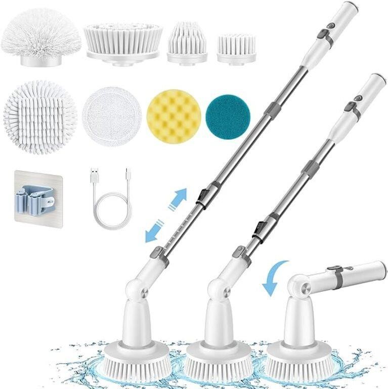Electric Spin Scrubber, Cordless Shower Scrubber