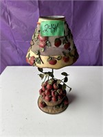 #2441 Apples themed tea light lamp