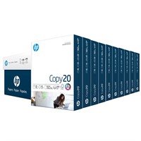 HP Papers 8.5 x 11 Paper Copy 20 lb 10 Reams - 5,0