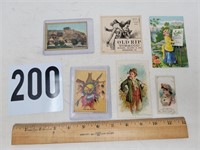 Tobacco Victorian Trade Cards