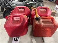4 Fuel Cans