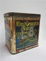 Rare King Georges Navy Chewing Tobacco Tin