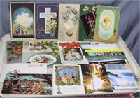 POSTCARD LOT W/ EASTER / CHRISTMAS & OTHER