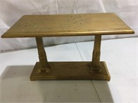 Small Ceaser Table, 12”T x 20”L x 10”D, Wood