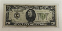1934 $20 FEDERAL RESERVE NOTE