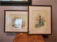 2 Counter Cross Stitch Pictures