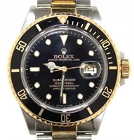 Rolex Oyster Perpetual 16803 Submariner Wristwatch